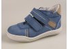 Kožená kotníčková dětská obuv zn. ESSI (modrá) S2464